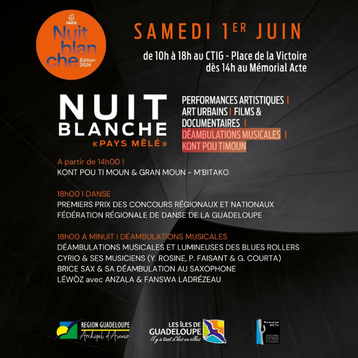 Nuit blanche guadeloupe